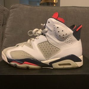 Used Jordan 6 retro tinker 9.5